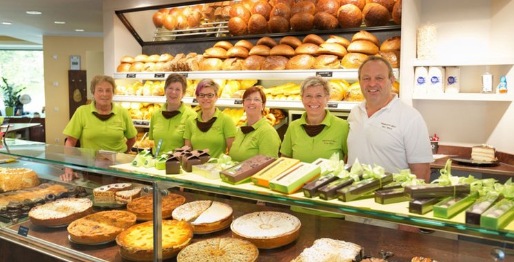 Verkaufsteam der Albbäckerei Wörz