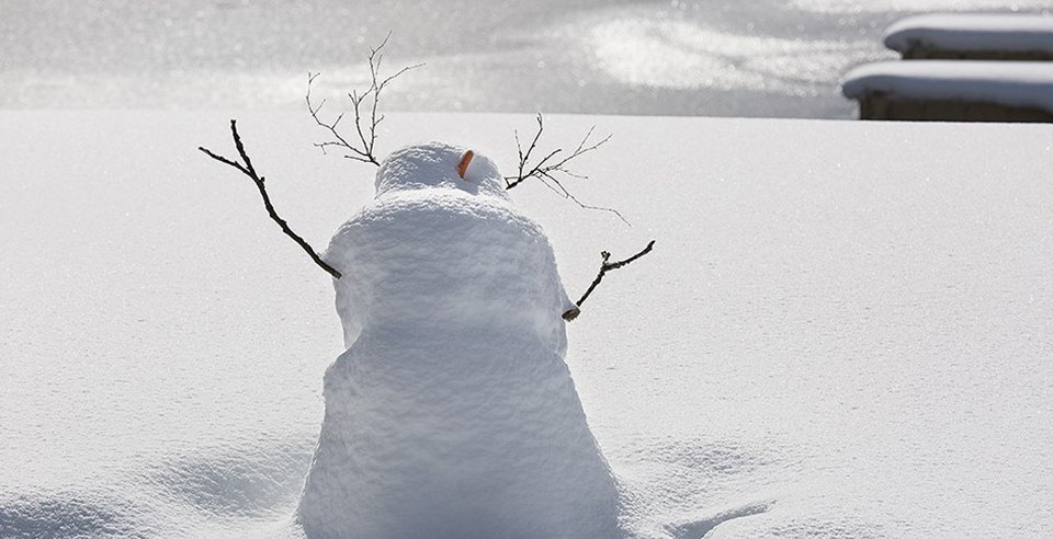 Im Winter ein Traum zum erholen