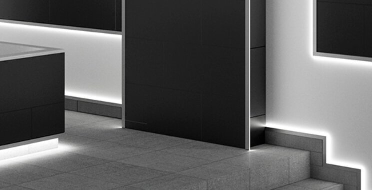 LED Profile tolle effekte im raum