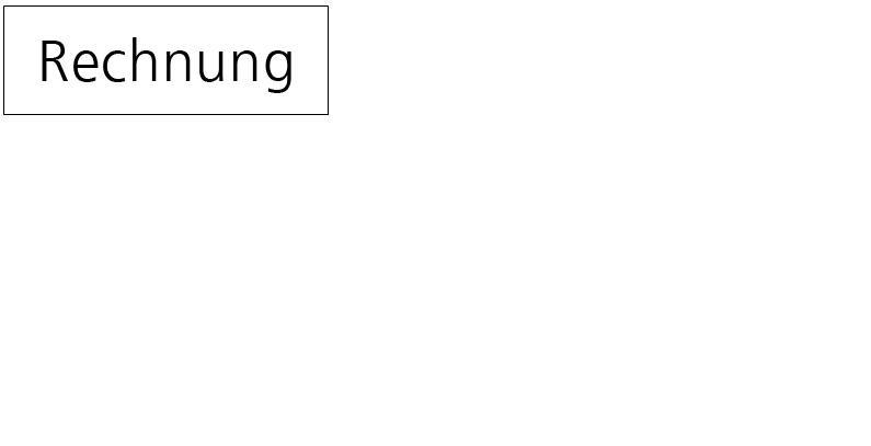rechnung
