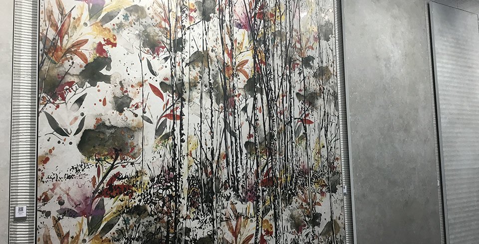 Florale Designs auf der Cersaie 2019