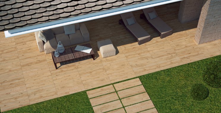 Keramikplatten für Terrasse und Balkon