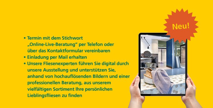 Lassen Sie sich von unseren Experten online Beraten!