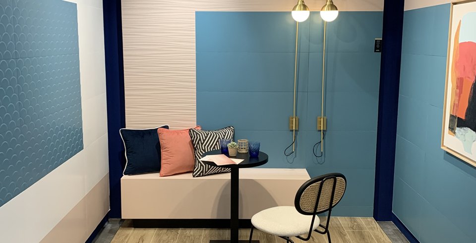 Cersaie 2021 Trend blau