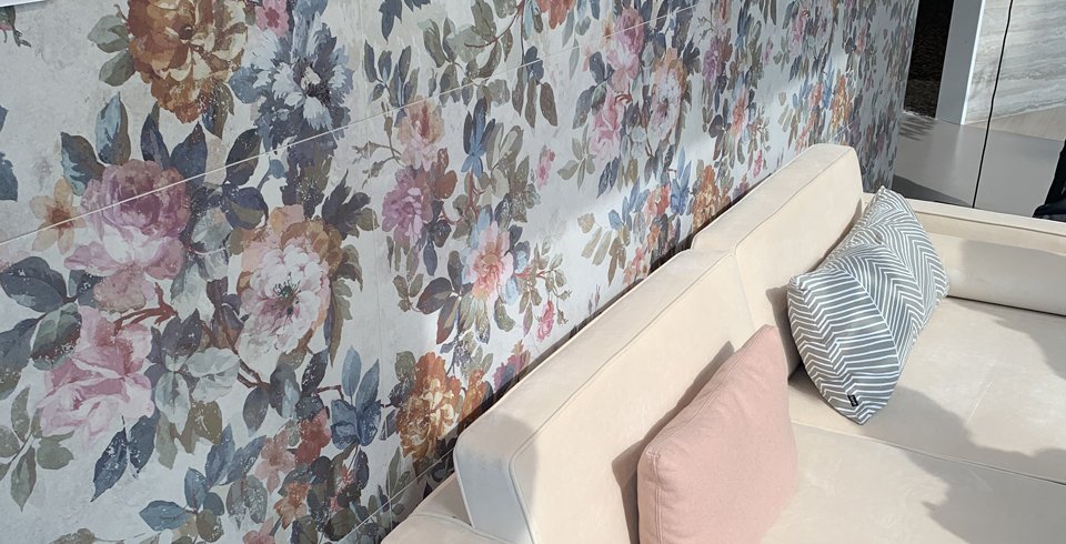 Trend Cersaie 2021 Florale Dekoration