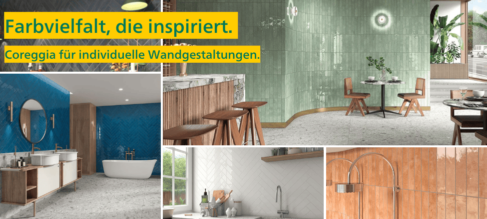 Highlight des Monats August 2025 Wandfliese Coreggia