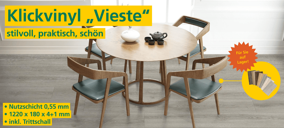 Kampagne September 2025 Vieste Vinyl Slider Startseite