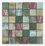 Bedonia mehrfarbig 30 x 30 cm