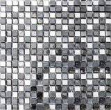 Glorenza grau 2 x 2 cm