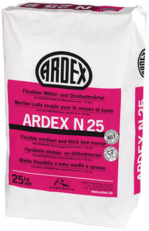 ARDEX N25 flex.Mittel u.Dickbettmörtel