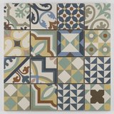 Patu mehrfarbig 8 x 8 cm